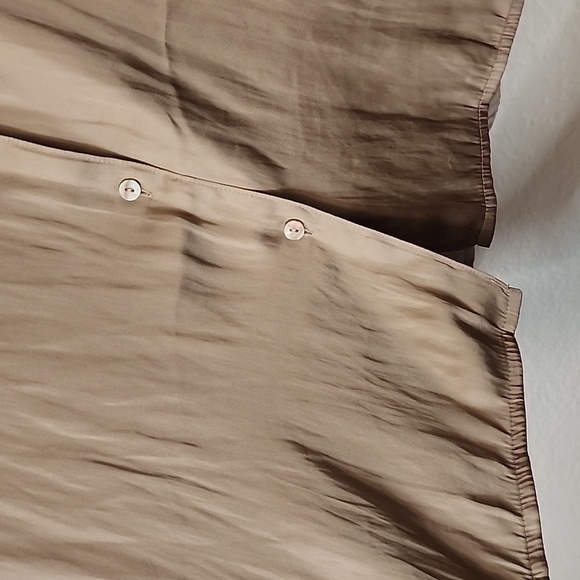 Old Navy Champagne Button Down Blouse - Picture 6 of 12